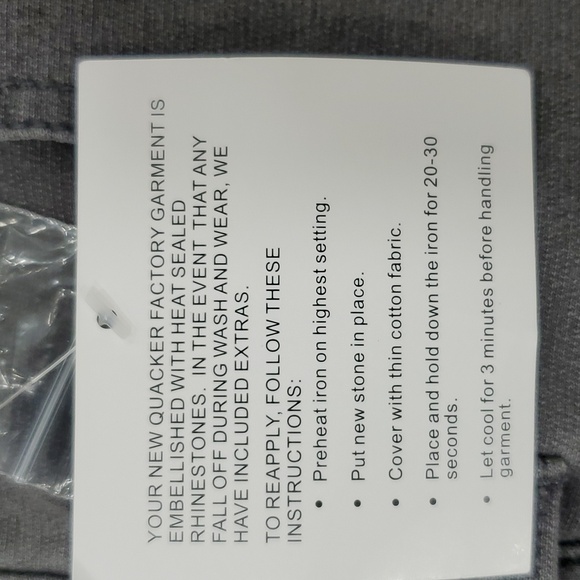 Quacker Factory Dream Jeans women's size 12 x 32L gray stretch bootcut high rise - Picture 11 of 13